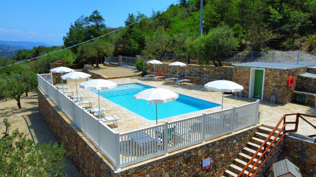 Agriturismo Monte Acuto - Natura, Mare & Relax In Piscina Toirano Dış mekan fotoğraf